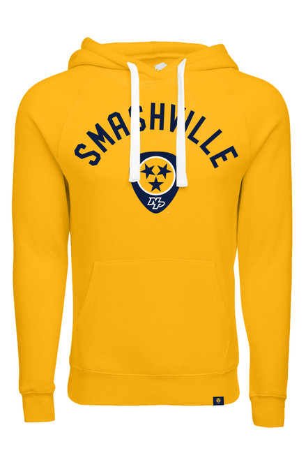 Nashville Predators Fanatics Branded Youth 2018 Stanley Cup Playoffs Bound  Smashville Catfish T-Shirt - Gold