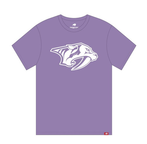 SMASHVILLE Nashville Predators Hockey Catfish Graphic T Shirt Small FLAWS