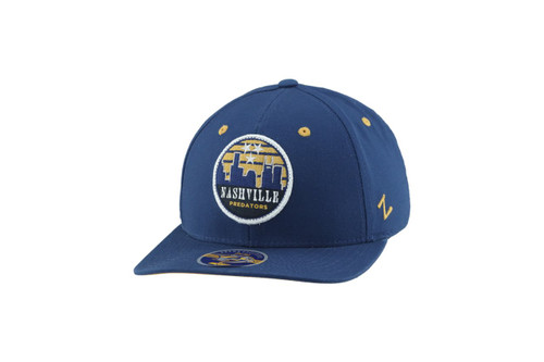 Nashville Predators Hat-Skyline Navy