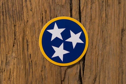 Volunteer Traditions Tri-Star Decal