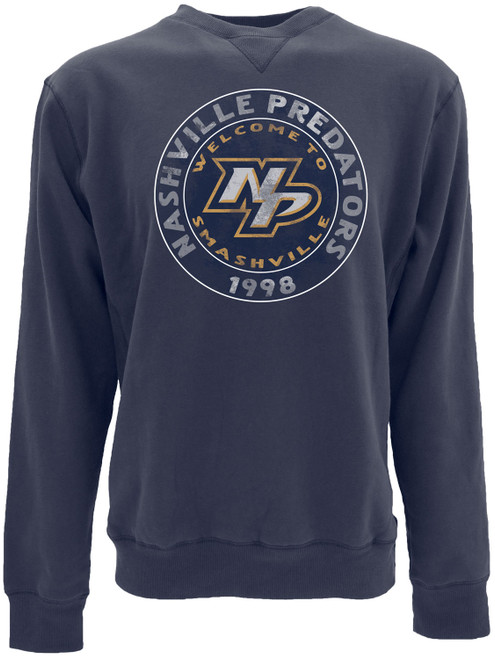 Nashville Predators SWEATSHIRT-SHINING MOON CREW