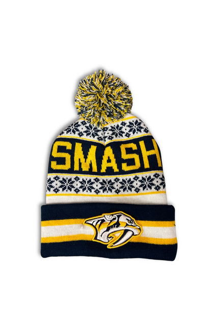 Nashville Predators Knit-SMASH Pred Head