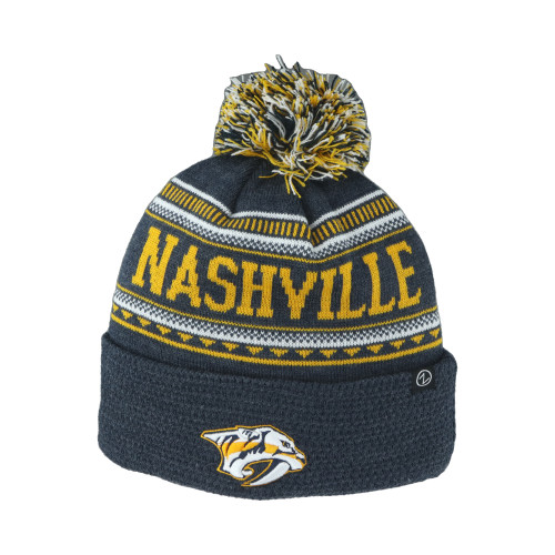 Nashville Predators Knit-Grind Pom