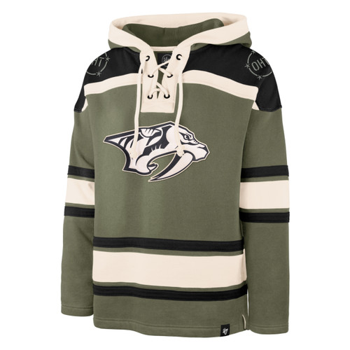 Nashville Predators 47Brand MENS OHT Lacer Hoodie