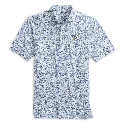 Nashville Predators Johnnie O Slapshot Polo