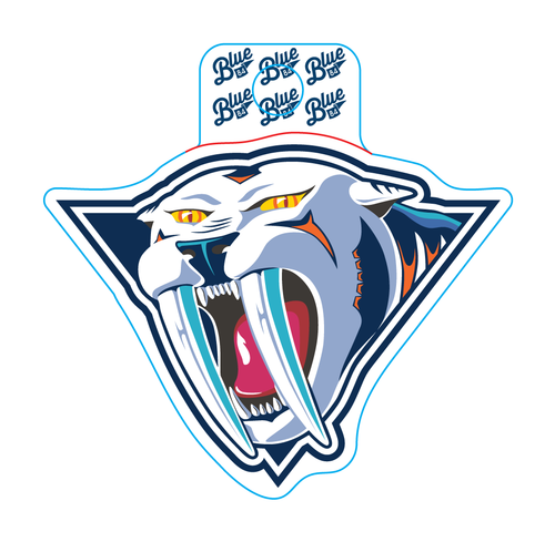 Nashville Predators Lakeshirts Retro Sticker