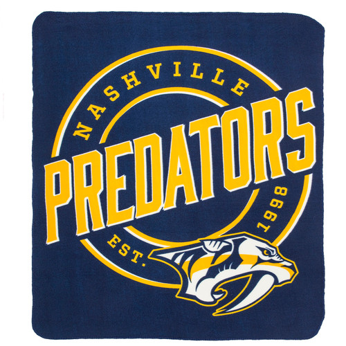 Nashville Predators Northwest Blanket-fleece Throw 50x60