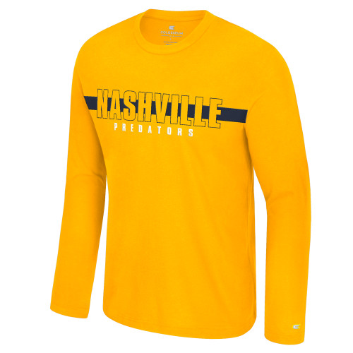 Nashville Predators TEE-BROADWAY BARS LS