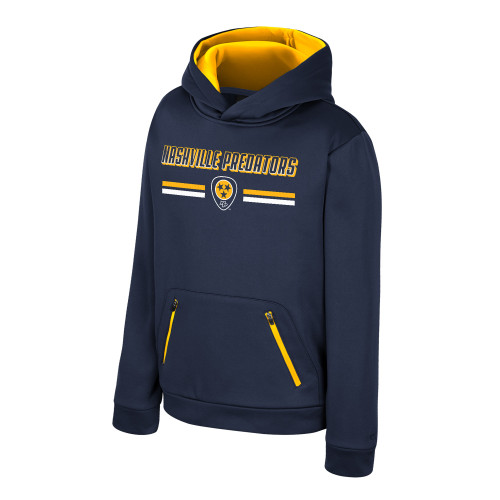 Nashville Predators SWEATSHIRT-YTH FIN HOOD