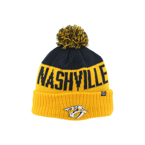 Nashville Predators KNIT-STONE COLD POM