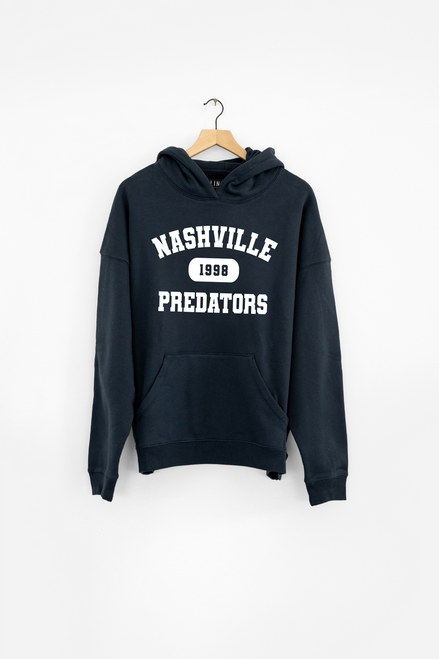 Nashville Predators Sweatshirt-Wmn Varsity Hood