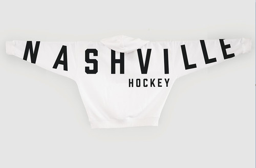 Nashville Predators Sweatshirt-Wmn Warmup Hood