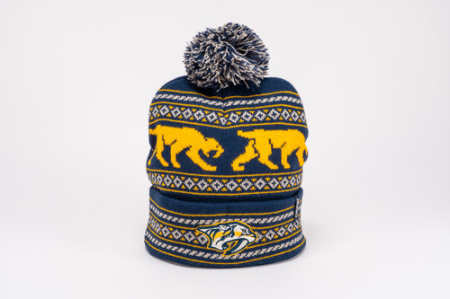 Nashville Predators Cap X Stampede Pom Knit