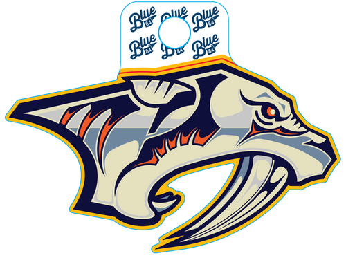 Nashville Predators Sticker-90s Pred