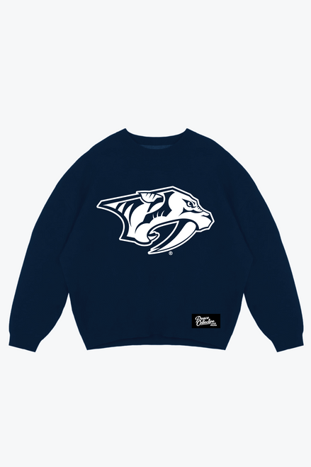 Nashville Predators Peace Collective Cashbox Crew Sweatshirt