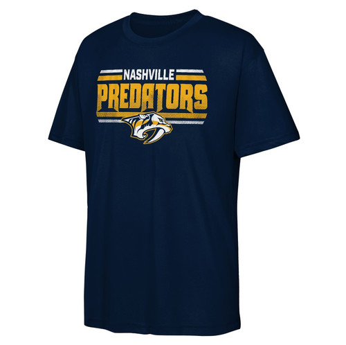 Nashville Predators Tee-YTH Electric Snipe
