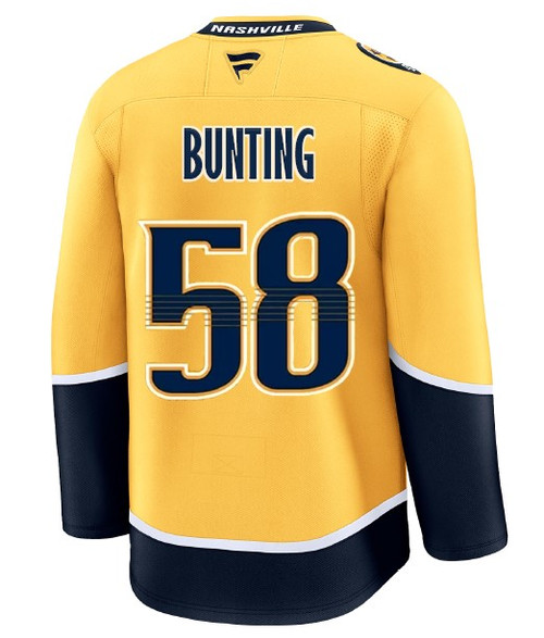 Nashville Predators Fanatics Premium Erik Haula Jersey Home/Gold