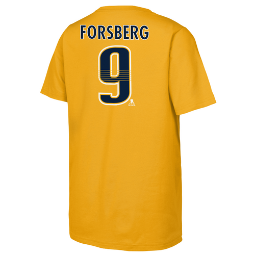 Nashville Predators Outerstuff T-shirt-yth Forsberg N&n