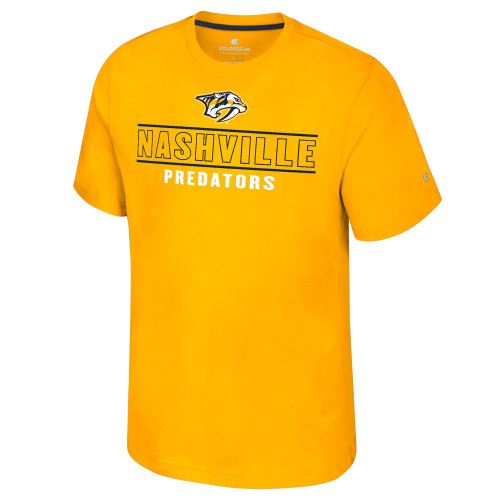 Nashville Predators Colosseum Mens Berzatto T-shirt