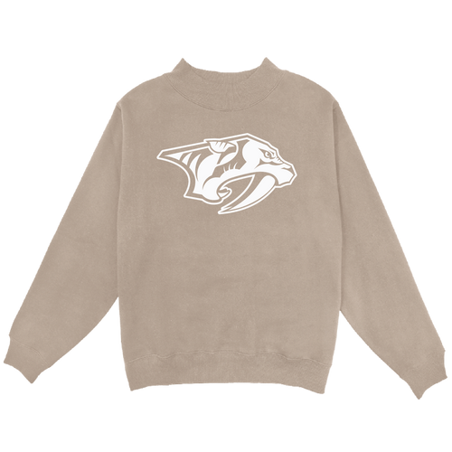 Nashville Predators Blue84 Womens Buckeye Crew Sweatshirt