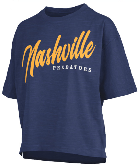 Nashville Predators Pressbox Womens Motley T-shirt