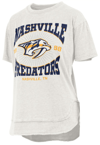 Nashville Predators Pressbox Womens Squarin T-Shirt