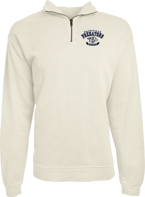 Nashville Predators Blue84 Mens Mayflower 1/4 zip Fleece