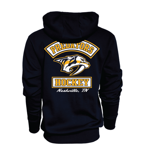 Nashville Predators Blue84 Mens Brewski Full Zip Hoodie