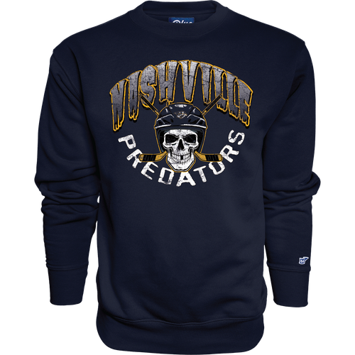 Nashville Predators Blue84 Halloween Spoockey Crew Sweatshirt