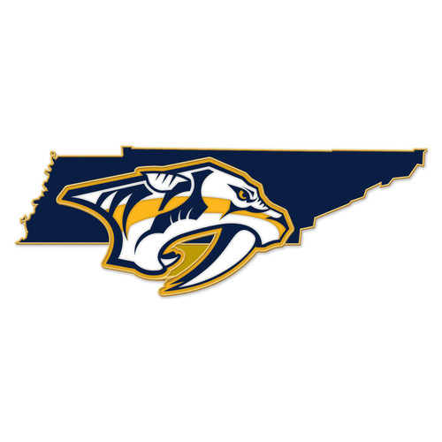 NASHVILLE PREDATORS WINCRAFT STATE LAPEL PIN