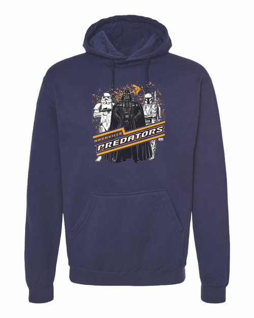 NASHVILLE PREDATORS STAR WARS VADER HOODIE
