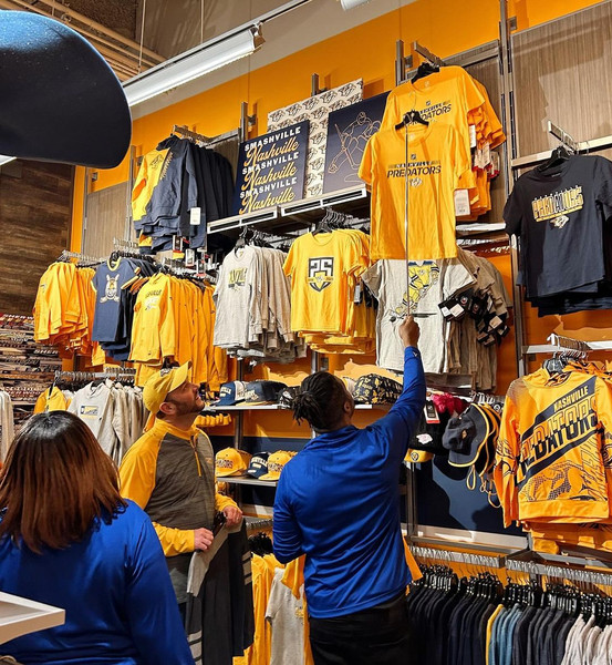 NASHVILLE LOCKER ROOM: THE BEST PREDS THREADS  IN THE GAME 