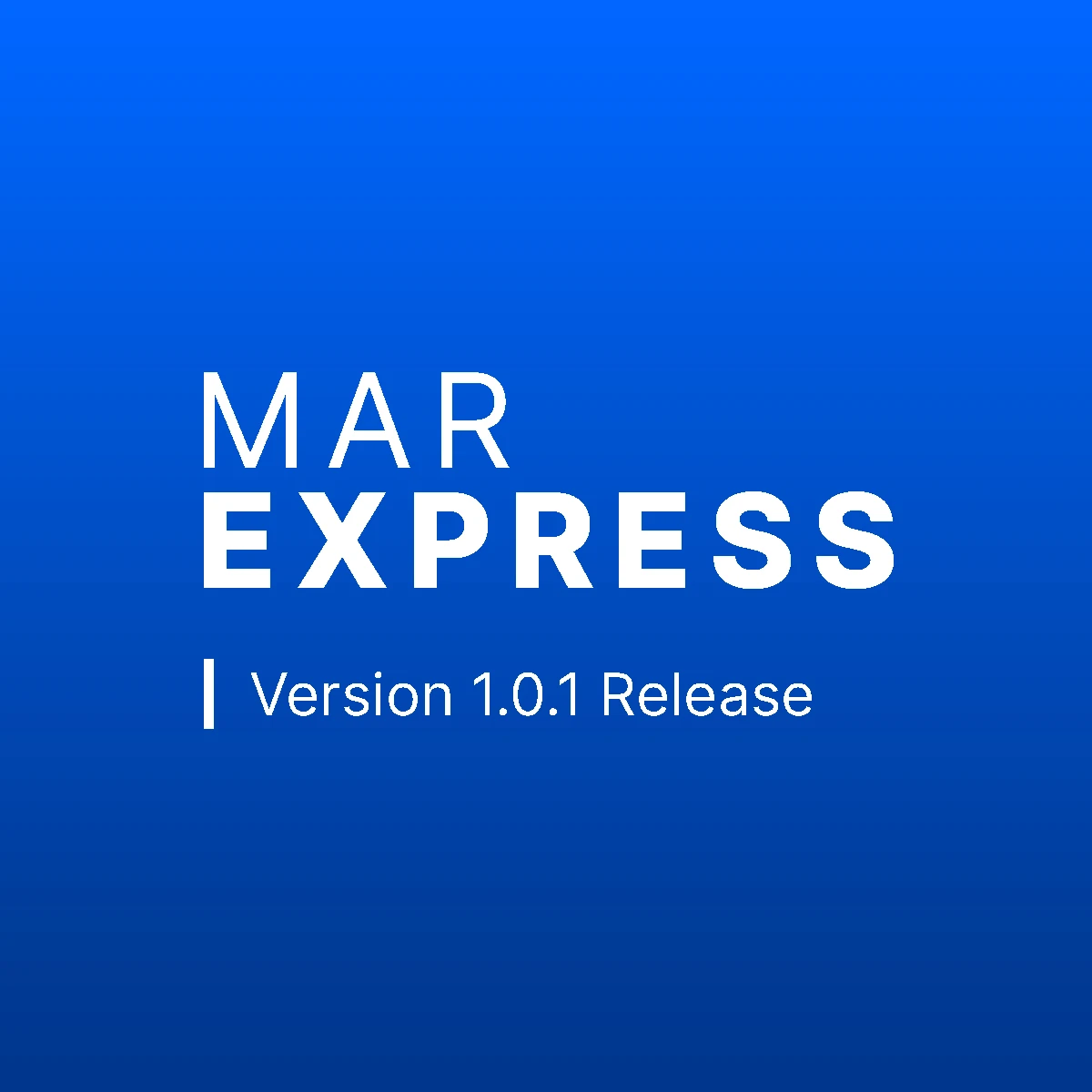 Version 1.0.1 Release