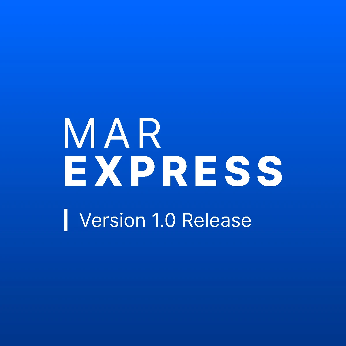 Version 1.0 Release