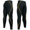 Black+Yellow [PY-KYL] Solid color compression leggings