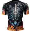 HELL FIRE [FX-320] Full graphic compression short sleeve shirt