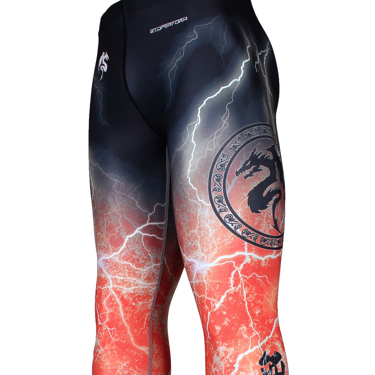 NO RETREAT [FY-103K] All over print Compression Leggings