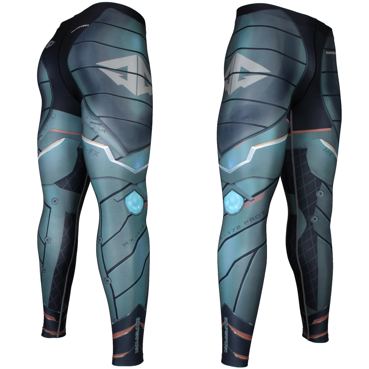 SPACE ARMOUR [FY-105] BTOPERFORM Full Graphic Compression Leggings