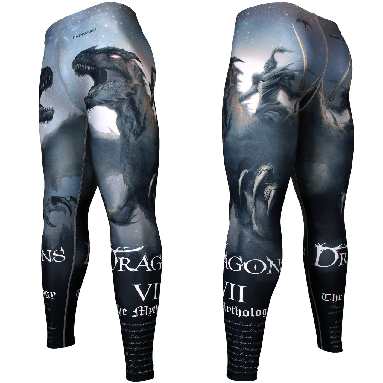 Electric Knight Yoga Leggings