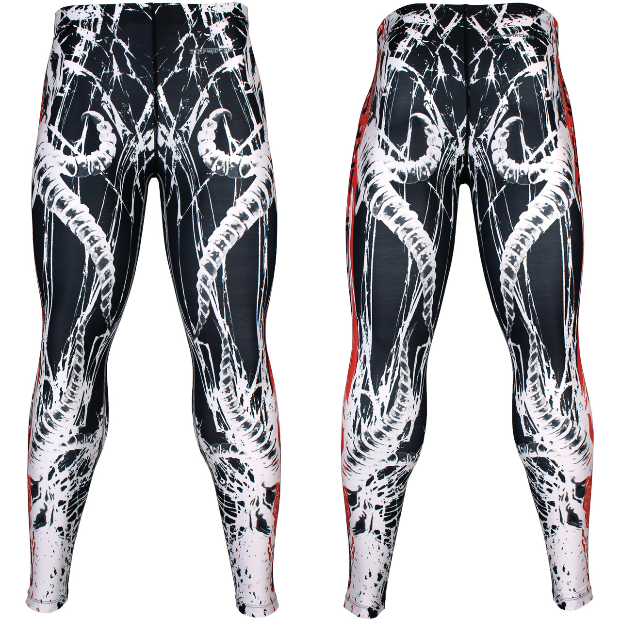 DEVIL HORN [FY-122] BTOPERFORM Full Graphic Compression Leggings