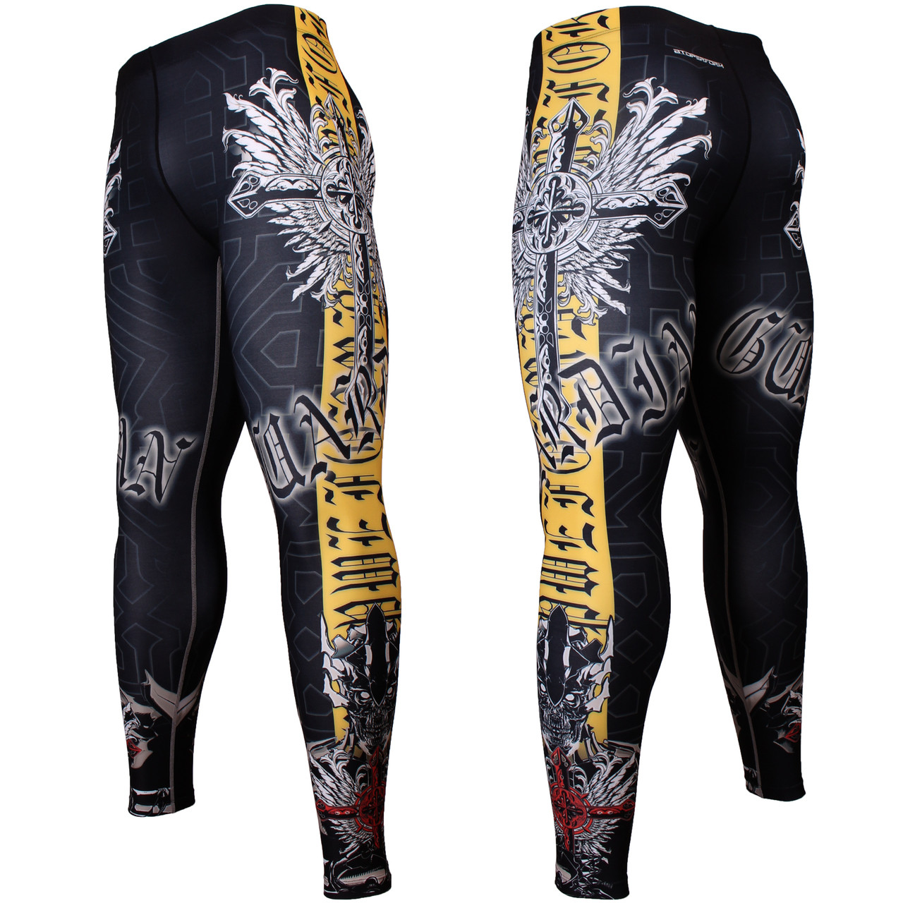 GUARDIAN [FY-132] Full graphic compression leggings