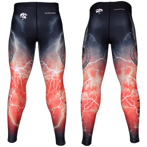 MOHAWK SPIRIT [FY-102K] BTOPERFORM Full Graphic Compression Leggings