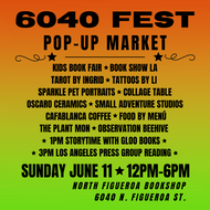 6/11 @ 12pm-6pm - 6040 Fest Pop Up Market