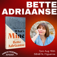 8/16 @7:00pm - Bette Adriaanse