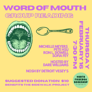 2/16 - Word of Mouth Reading Series