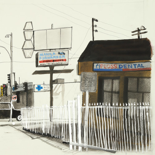 Nib Geebles Painting: Milk, Glassell Park