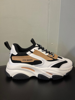 Steve Madden Possesion Sneaker Blk/Tan