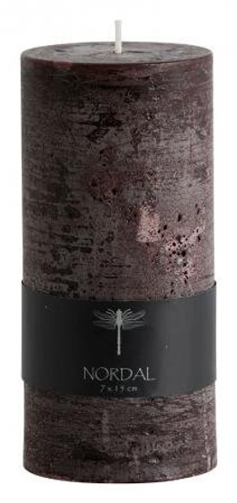 Nordal Candle Burgundy L