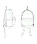 Molo Backpack Mio Soft Pink Magic