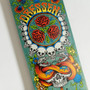 Santa Cruz Deck Dressen Rose Crew Three Shaped Green/Multi 9.31”